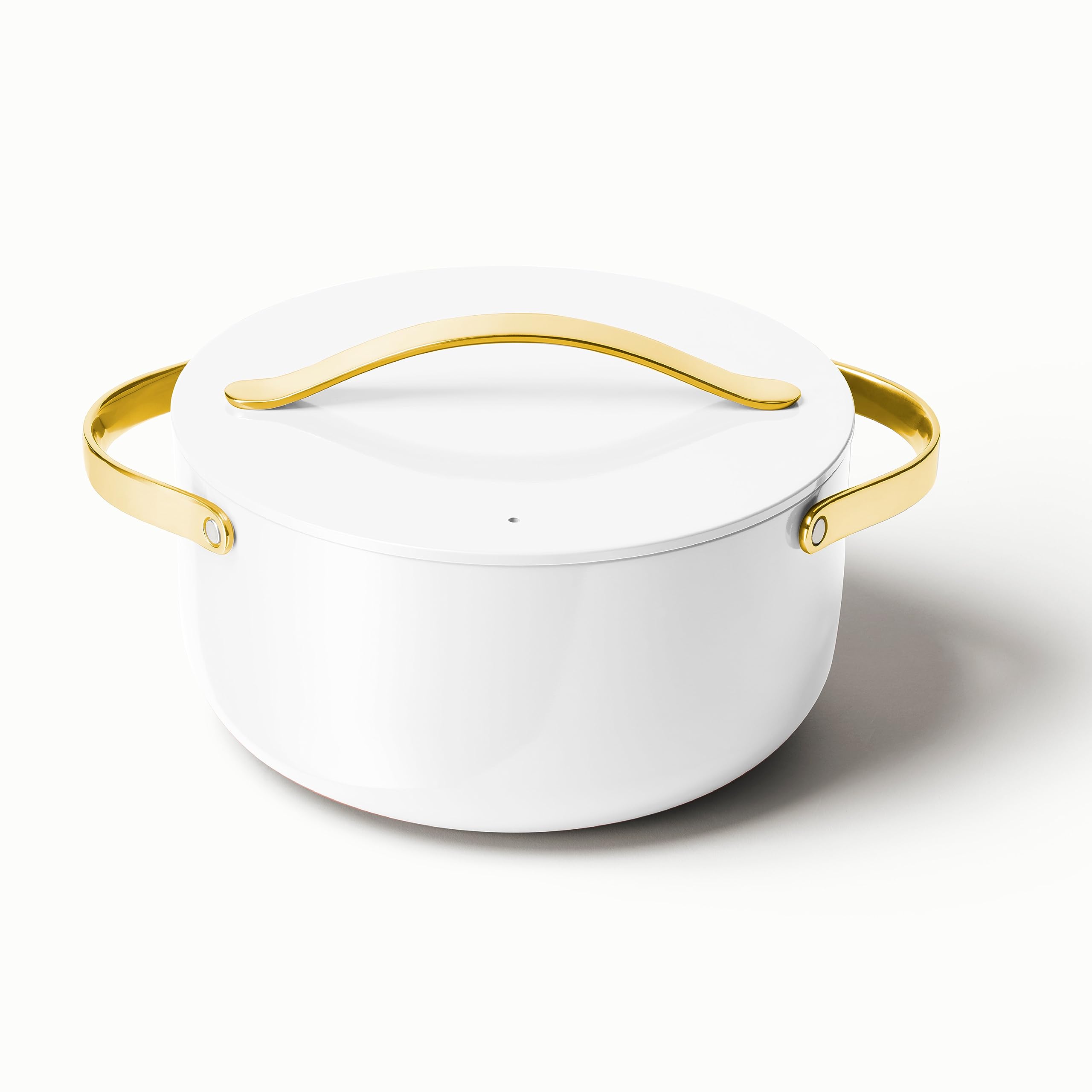 Caraway Cocotte en fonte émaillée avec couvercle (6,5 L, 26,7 cm) — Revêtement céramique antiadhésif