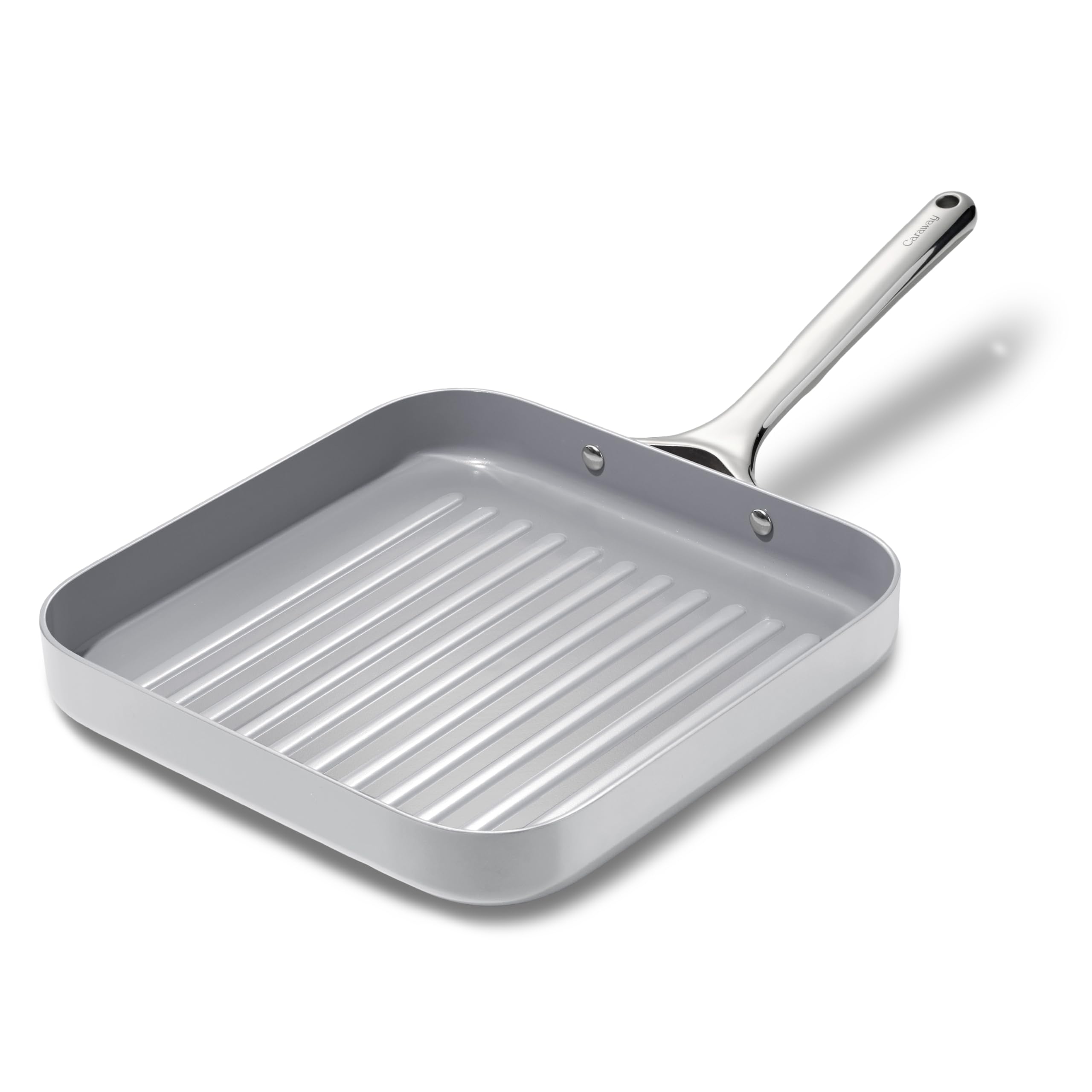 Poêle Grill Carrée Caraway 28 cm — Crème