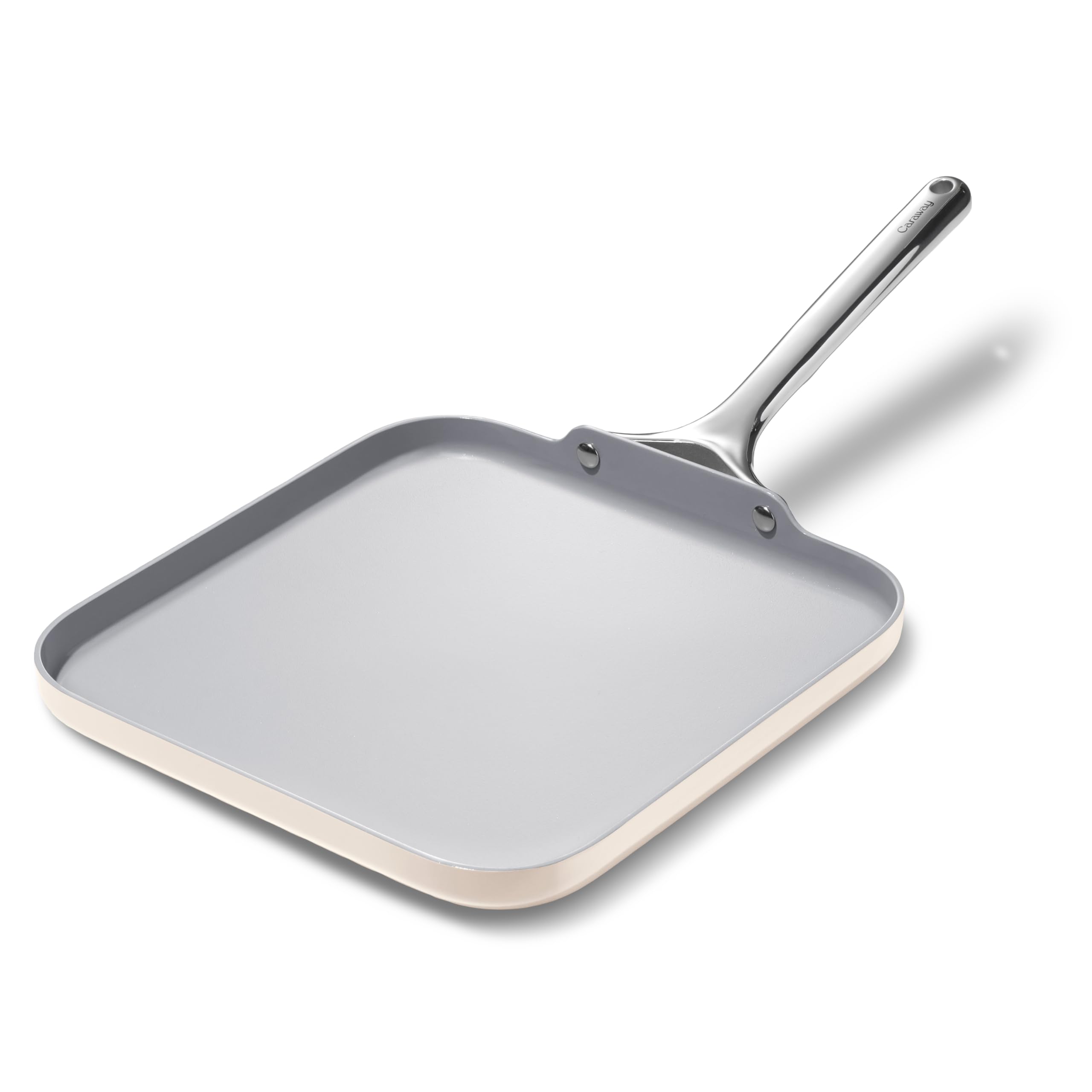 Caraway Poêle carrée 28 cm (11 pouces) avec revêtement céramique
