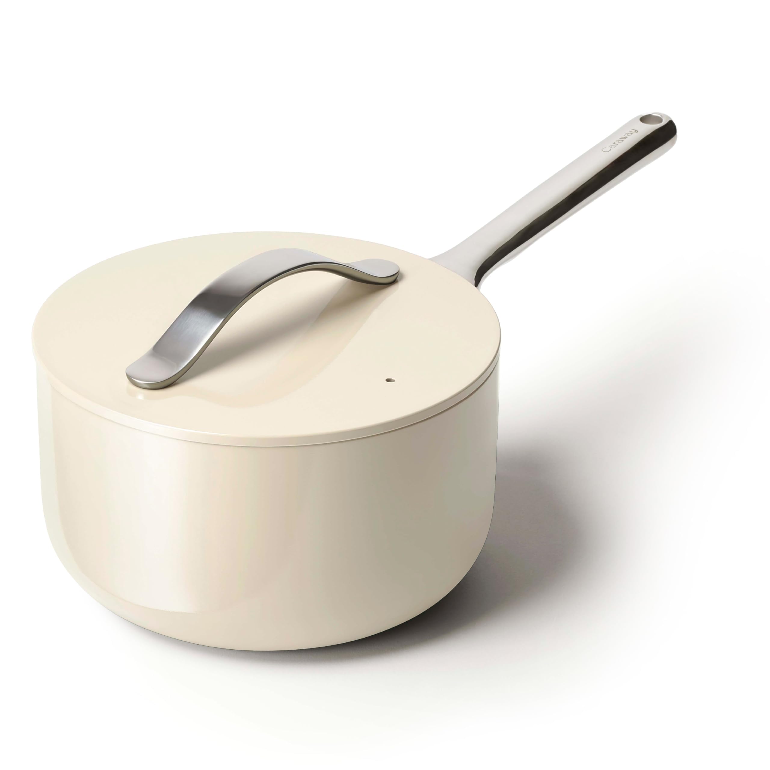 Casserole Caraway 3 L avec couvercle — antiadhésive céramique, inox