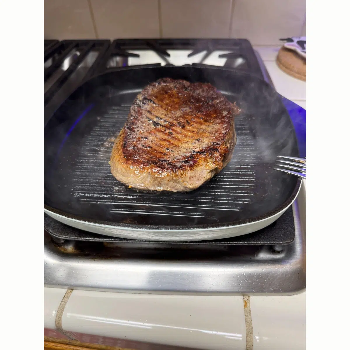 Top pour les steaks