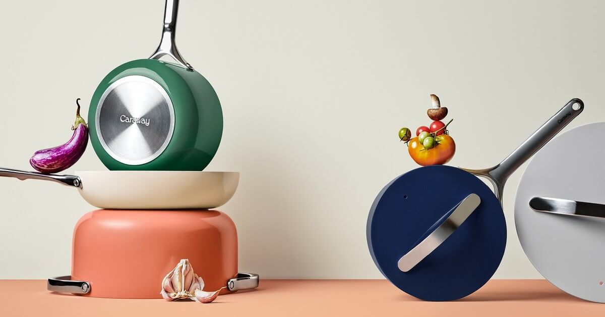 Duo Fonte Émaillée Caraway : Poêle & Cocotte – Sans toxicité – Tous feux – Garantie à vie