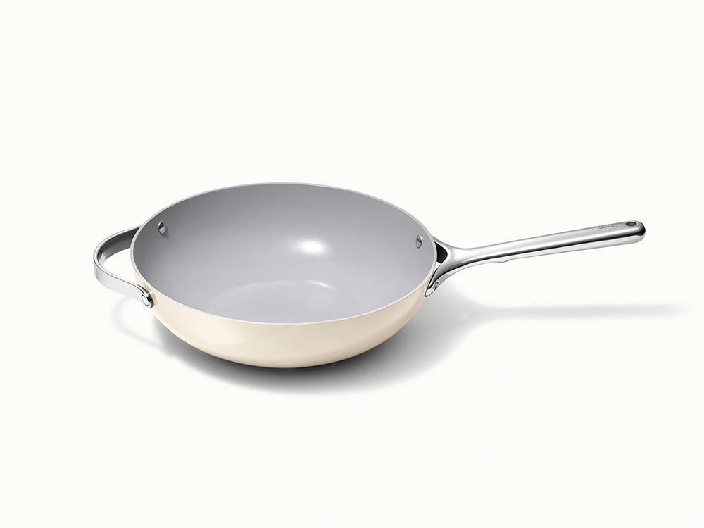 Poêle à wok Caraway 30 cm – Revêtement céramique antiadhésif, sans toxiques