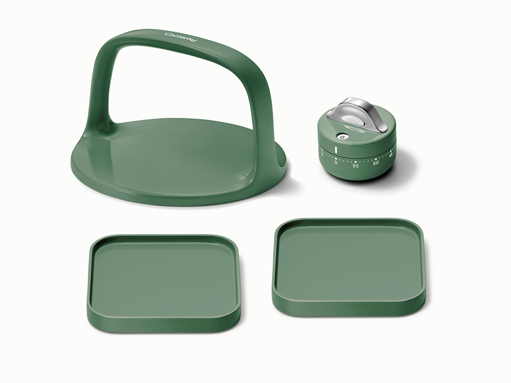 Caraway Lot d'accessoires de cuisine propres – 4 pièces