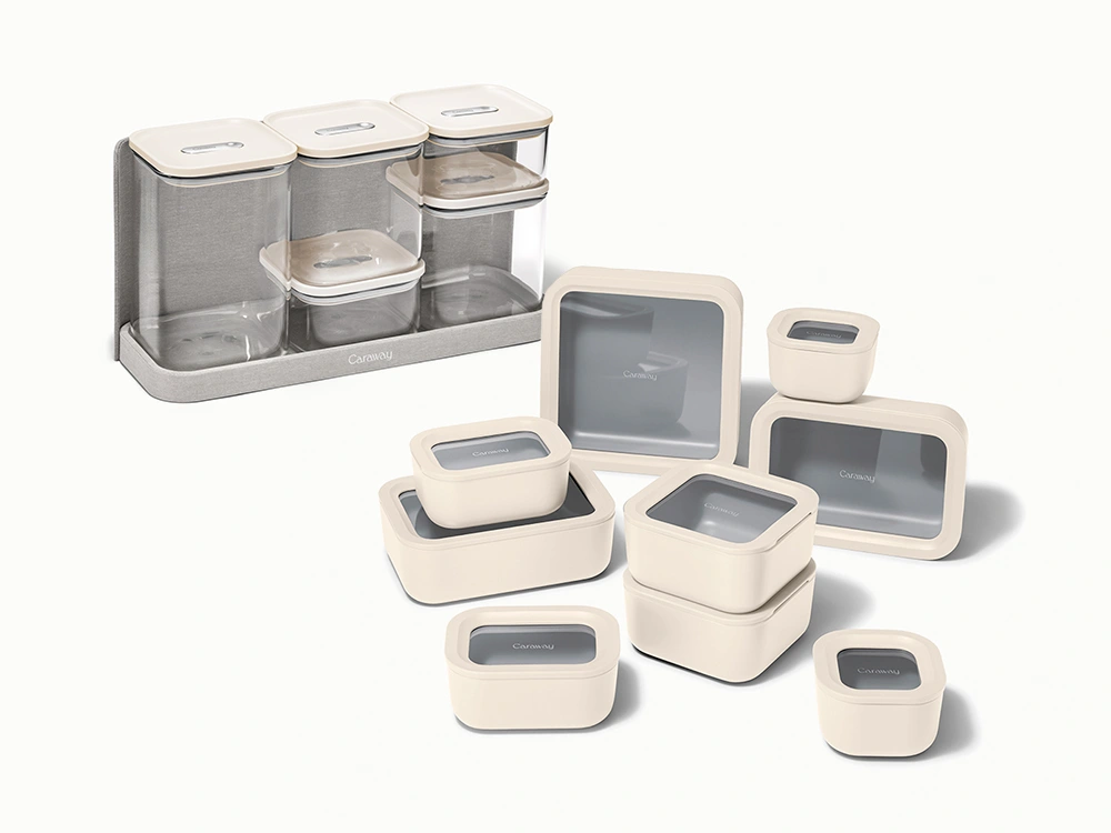 Kit d'organisation de cuisine complet Caraway — 35 pièces
