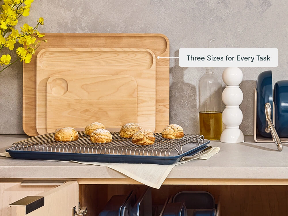 Set de planches à découper Caraway (3 pièces, bois FSC)