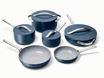 Bundle Sizzle & Serve Caraway (poêle, mini-poêle et ustensiles bois)