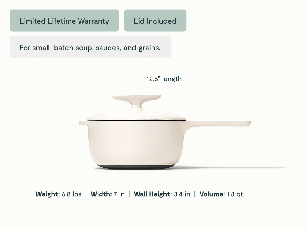 Mini casserole en fonte émaillée Caraway 1,8 L