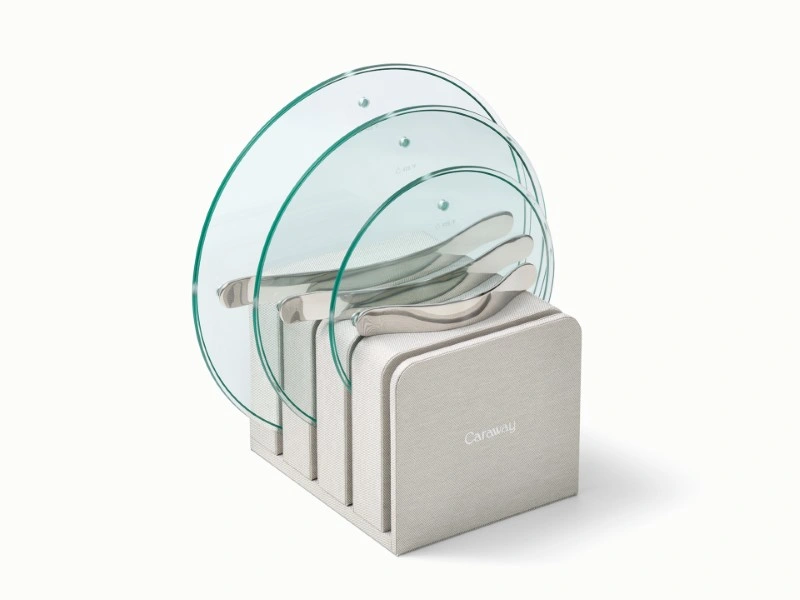 Lot de 3 couvercles en verre trempé Caraway