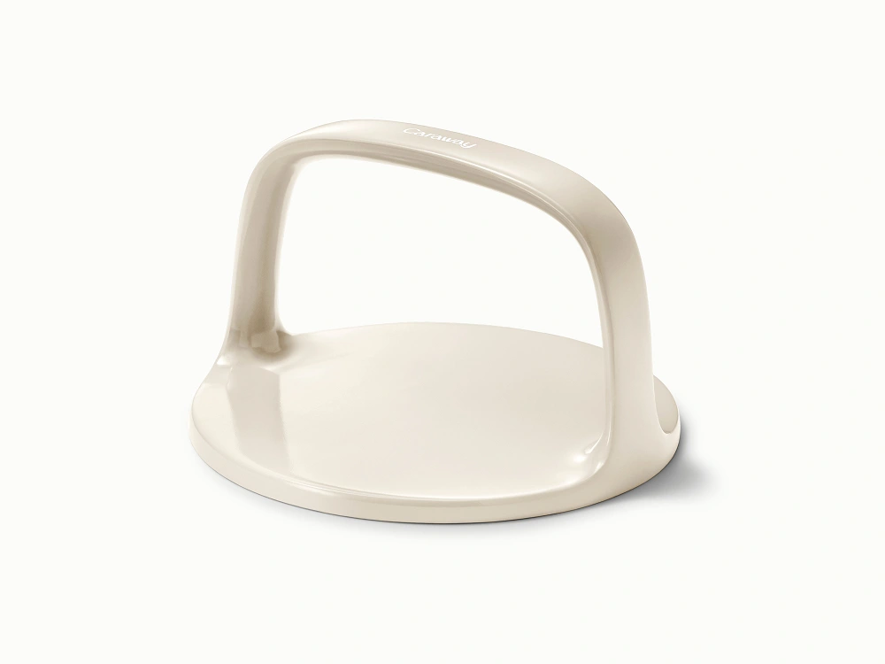 Caraway Presse à burgers en acier inoxydable 15 cm