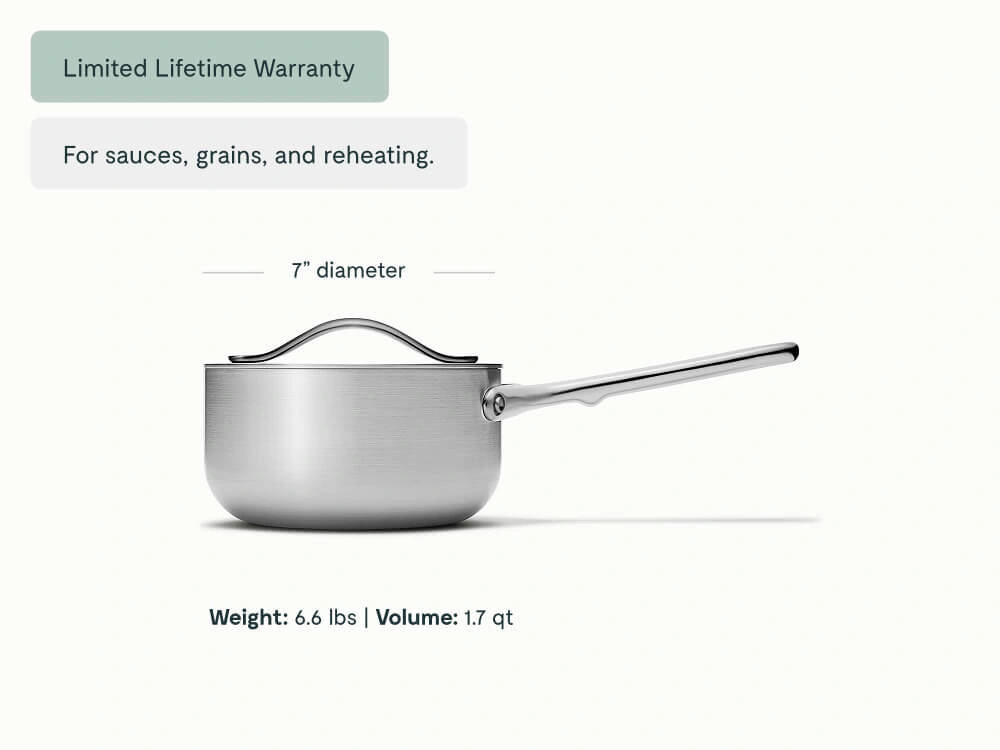 Caraway Mini Casserole en Acier Inoxydable 1,75 L