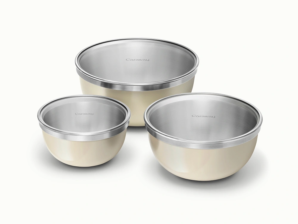 Caraway Set de 6 bols de mélange en acier inoxydable