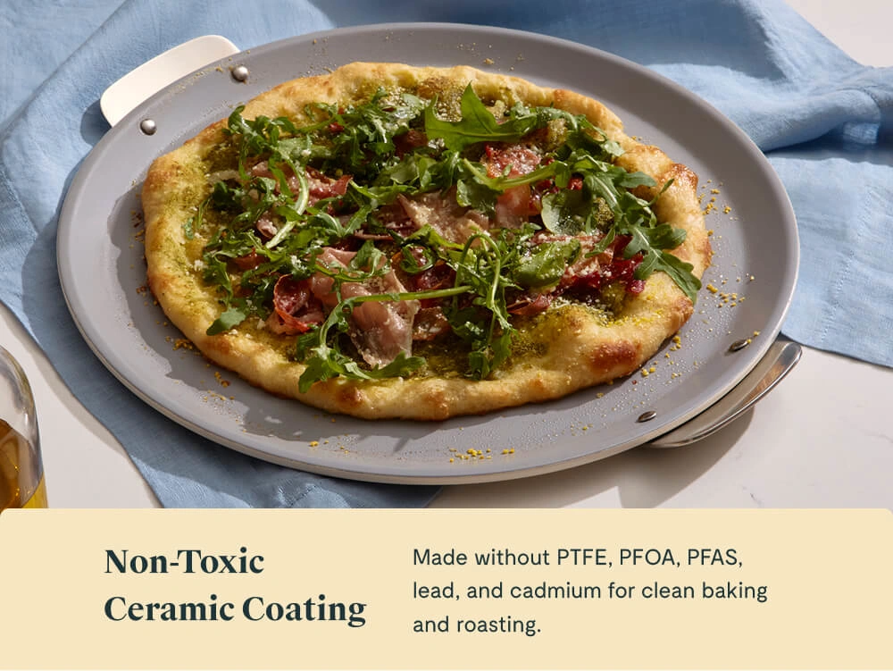 Caraway Plat à pizza en céramique 38 cm