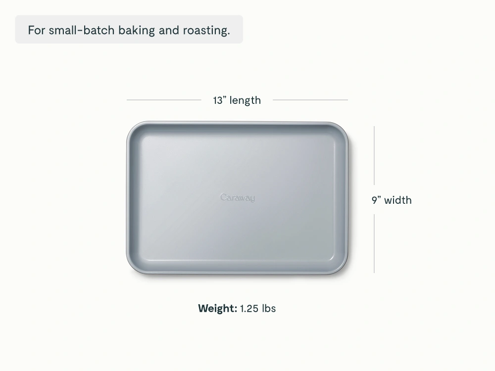 Caraway Petite Plaque de Cuisson 33×23 cm