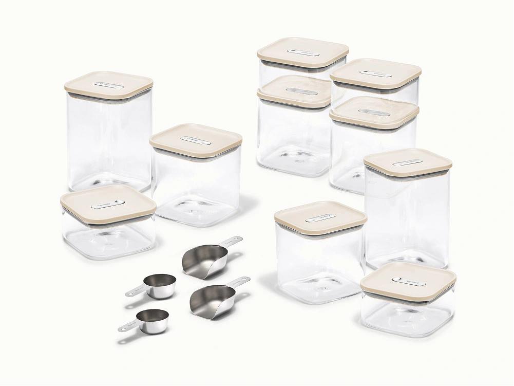 Caraway Ensemble de Rangement en Verre Hermétique – 26 pièces