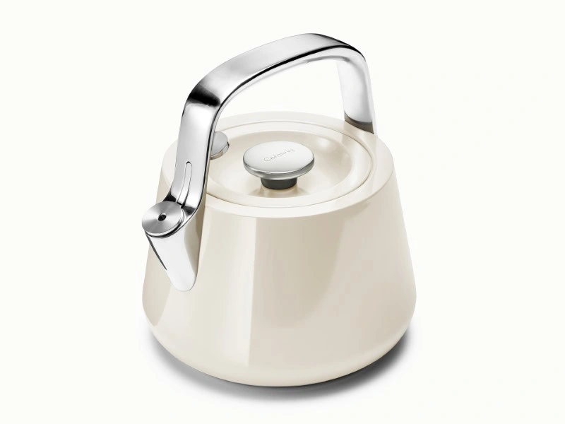 Bouilloire sifflante Caraway — 2 QT, acier inoxydable